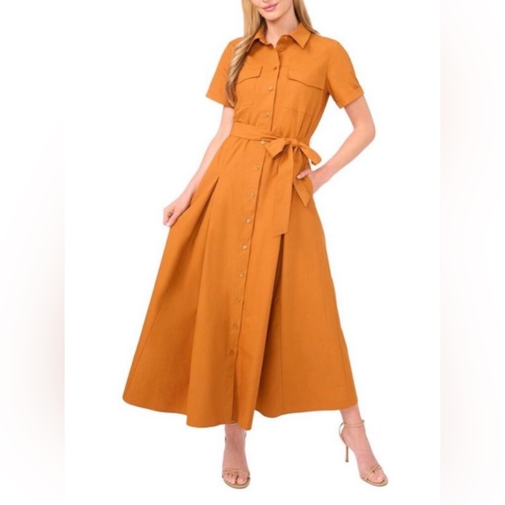 Ted Baker Summer Soiree Honey Ginger Shirt Dress
